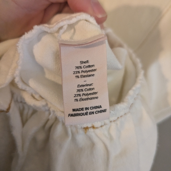 Cinq a Sept Josi Denim White Mini Wrap Dress Size 4 - Picture 10 of 12